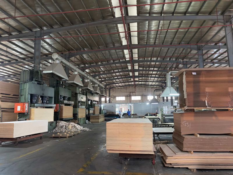 Dongguan Lingfeng Wood Industry Co., Ltd. 제조업체의 생산 라인
